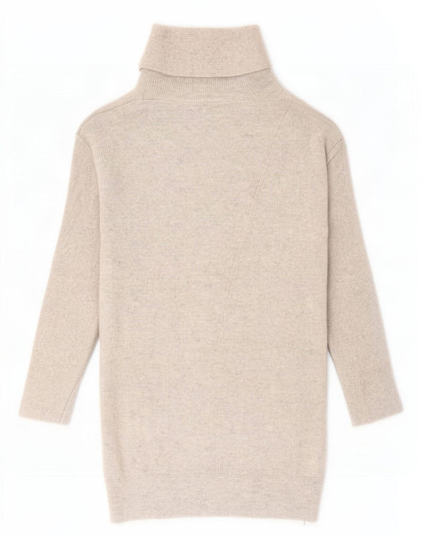 Reiss Pulover supradimensionat cu gât rulat pentru femei UK 6 XS Lână gri