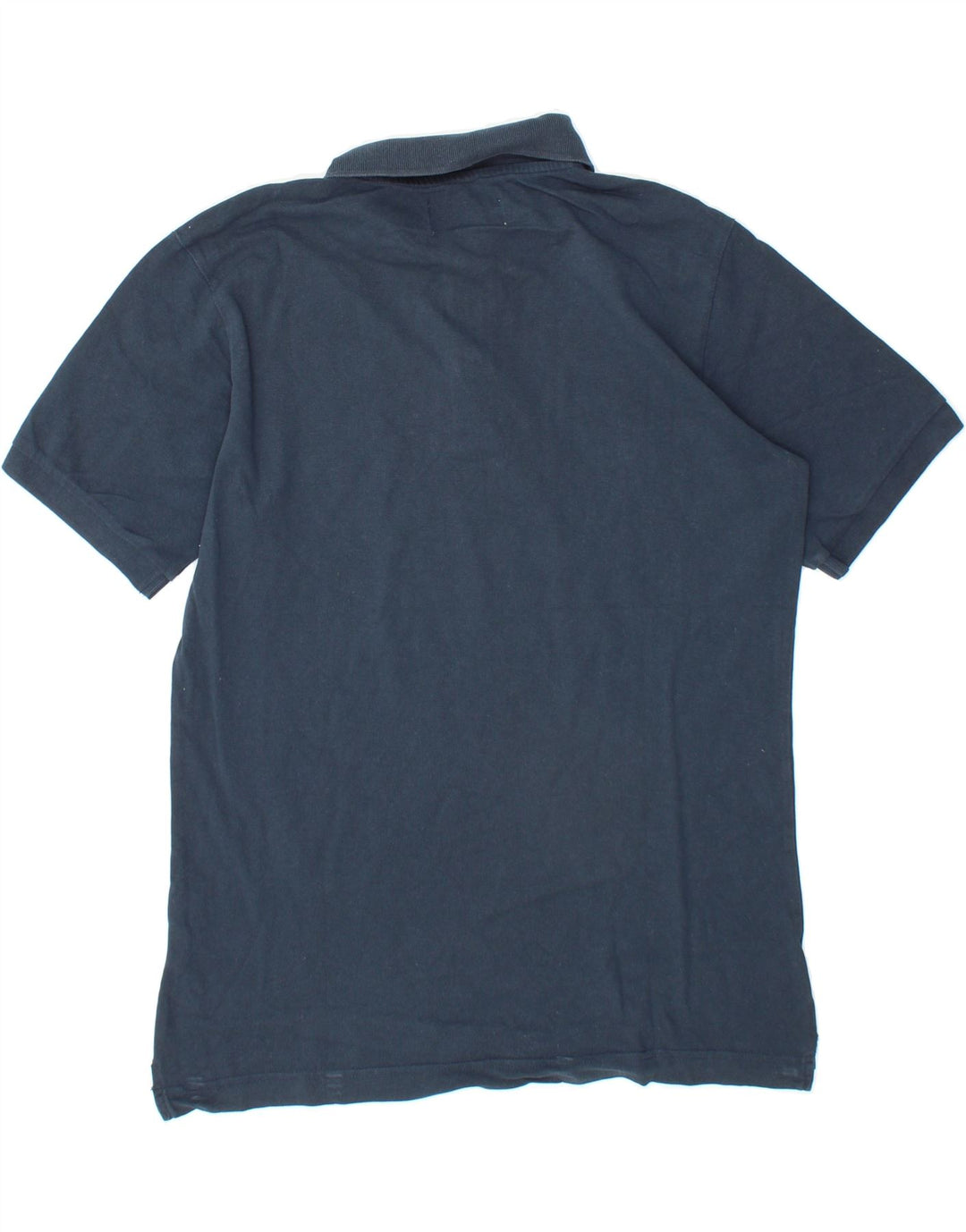 KAPPA Mens Graphic Polo Shirt Medium Navy Blue Cotton Vintage Kappa and Second-Hand Kappa from Messina Hembry 