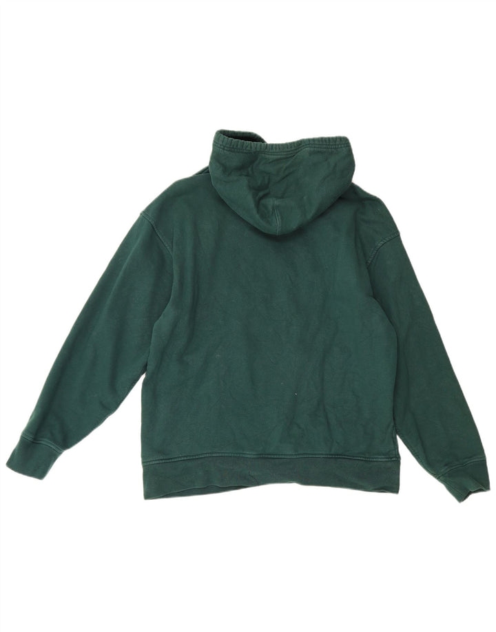 Pulover Levi's pentru bărbați cu capota, verde mediu, bumbac