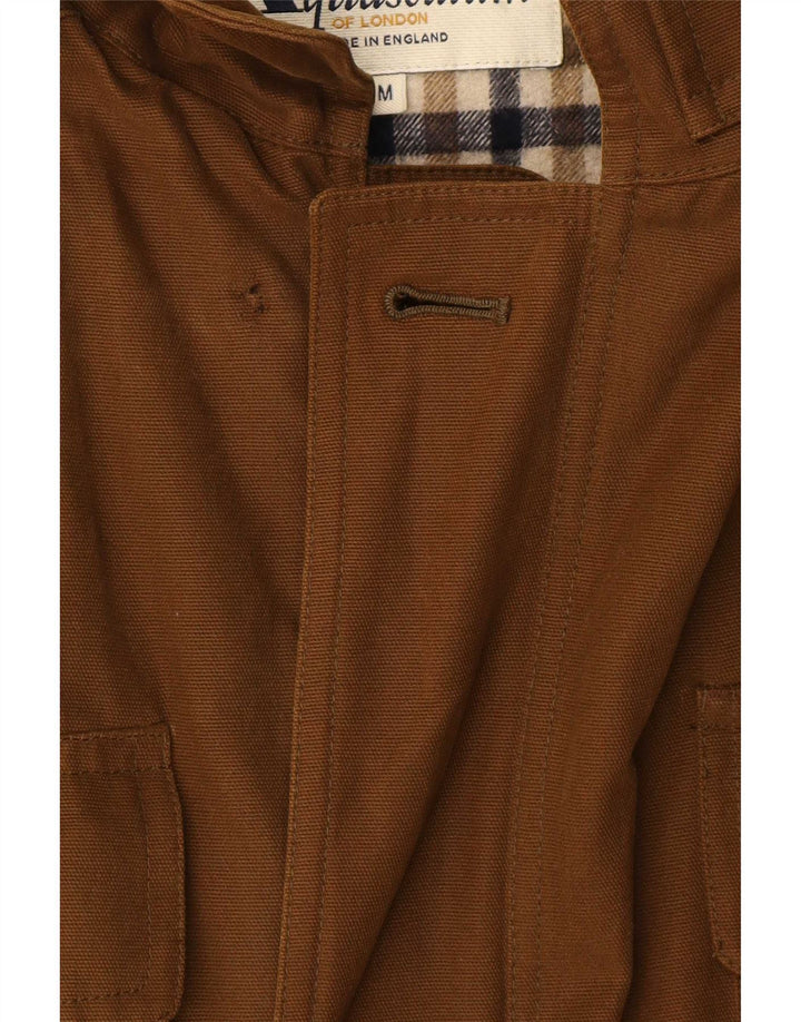 Jachetă pentru bărbați Aquascutum, UK 38, bumbac maro mediu