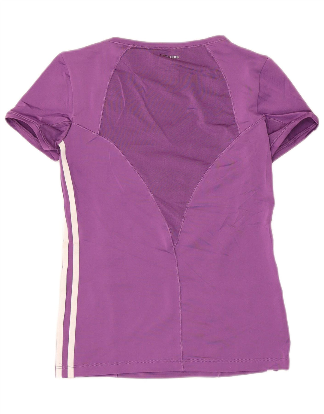 Tricou Adidas Climacool pentru femei Top UK 10 Poliester violet mic