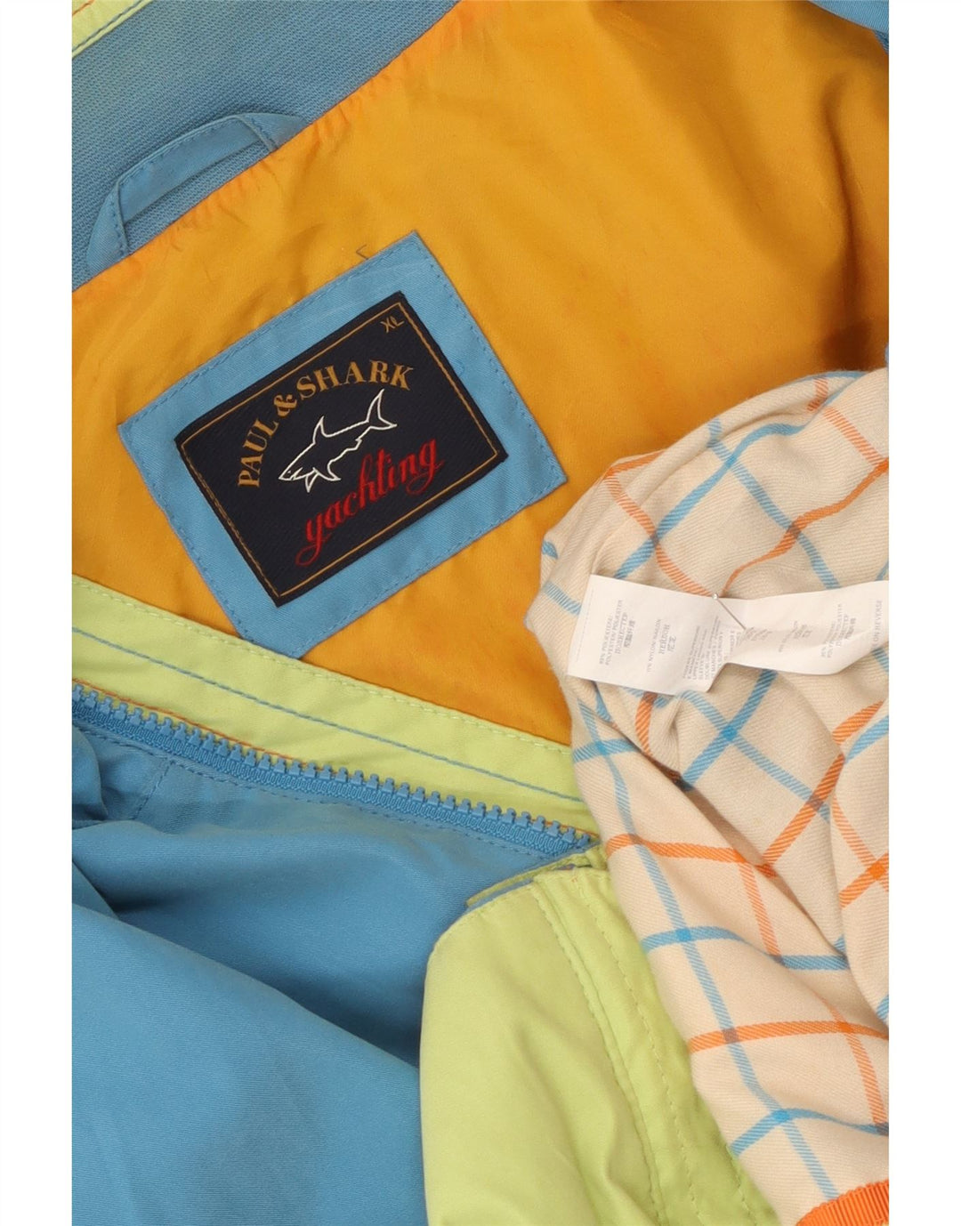 Jachetă bomber pentru bărbați Paul & Shark UK 42 XL poliester albastru