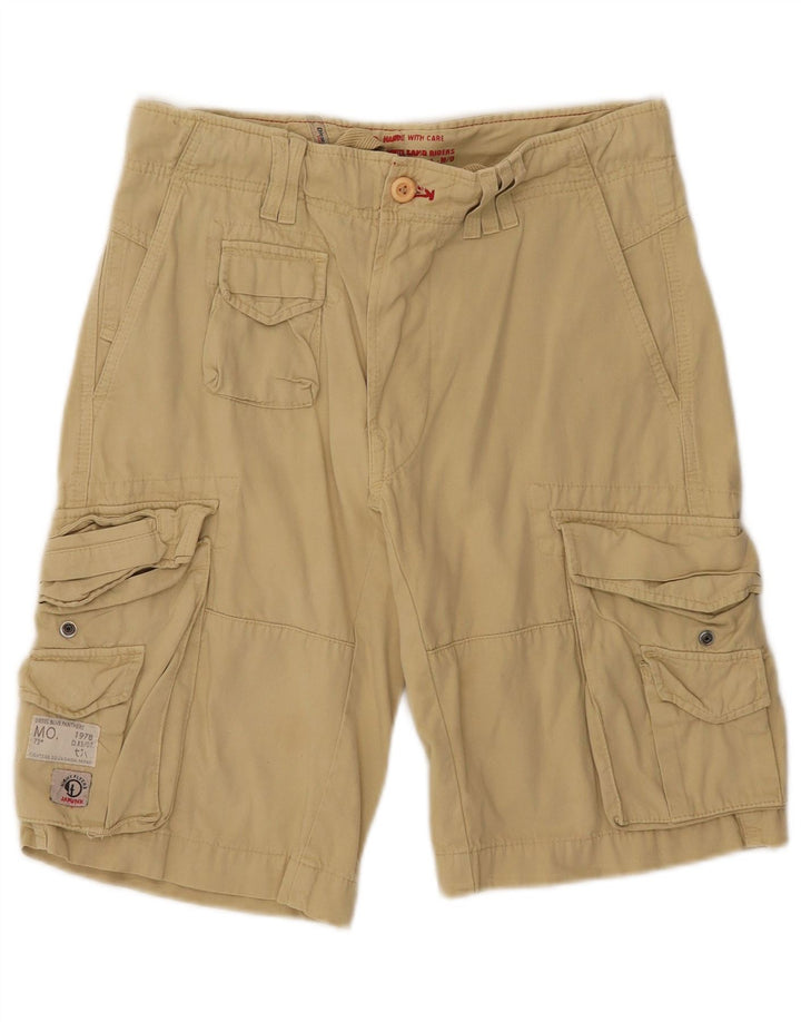 Pantaloni scurți cargo DIESEL pentru bărbați W28 Small Beige Bumbac
