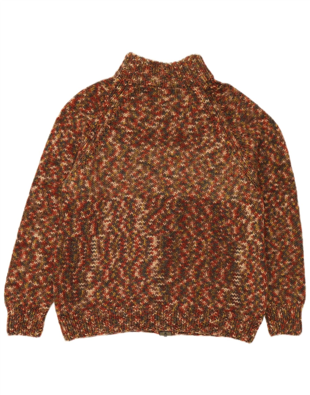 Cardigan Vintage pentru bărbați, mijlociu, multicolor, cu pete