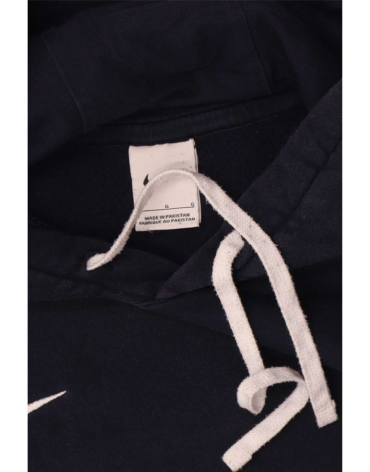 Pulover Nike pentru bărbați cu glugă, mare, albastru, bumbac