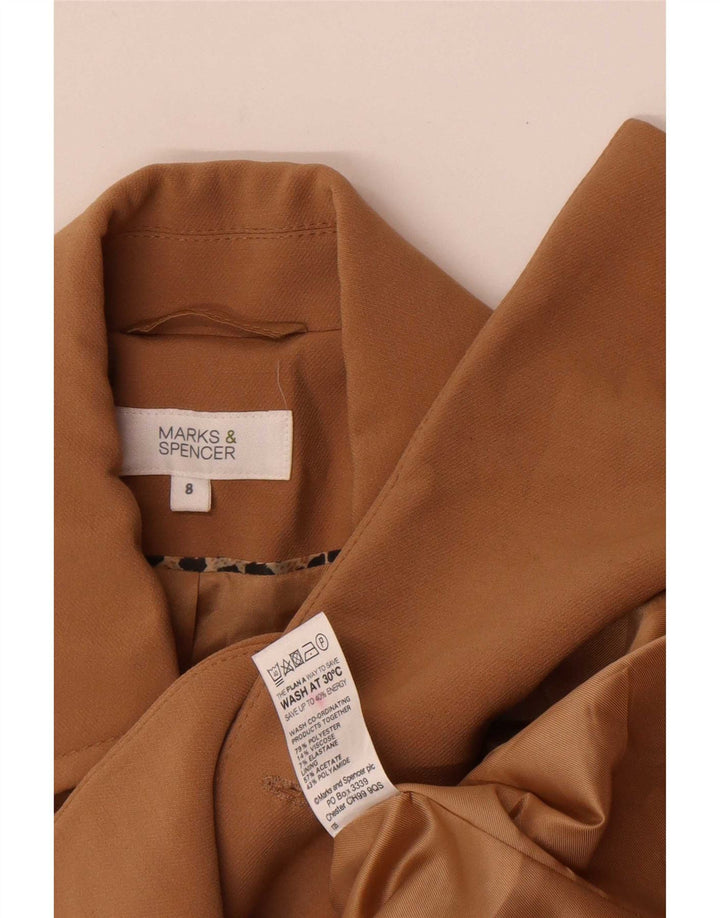 Jachetă pentru femei Marks & Spencer cu două pieptări, UK 8, Bej mic
