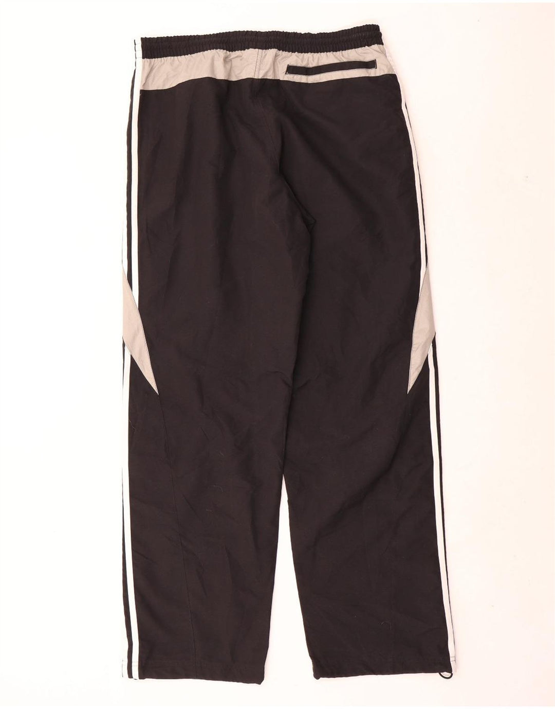 Pantaloni de trening pentru bărbați Adidas, mari, negru, poliester color bloc