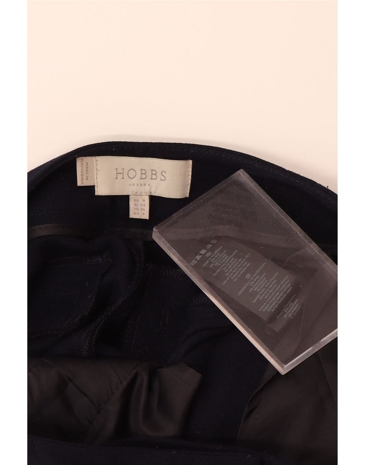 HOBBS Pantaloni chino subțiri pentru femei L28 L28 Lână bleumarin