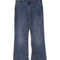 Blugi evazați cu autograf pentru femei Marks & Spencer UK 10 Small W26 L30 Blue