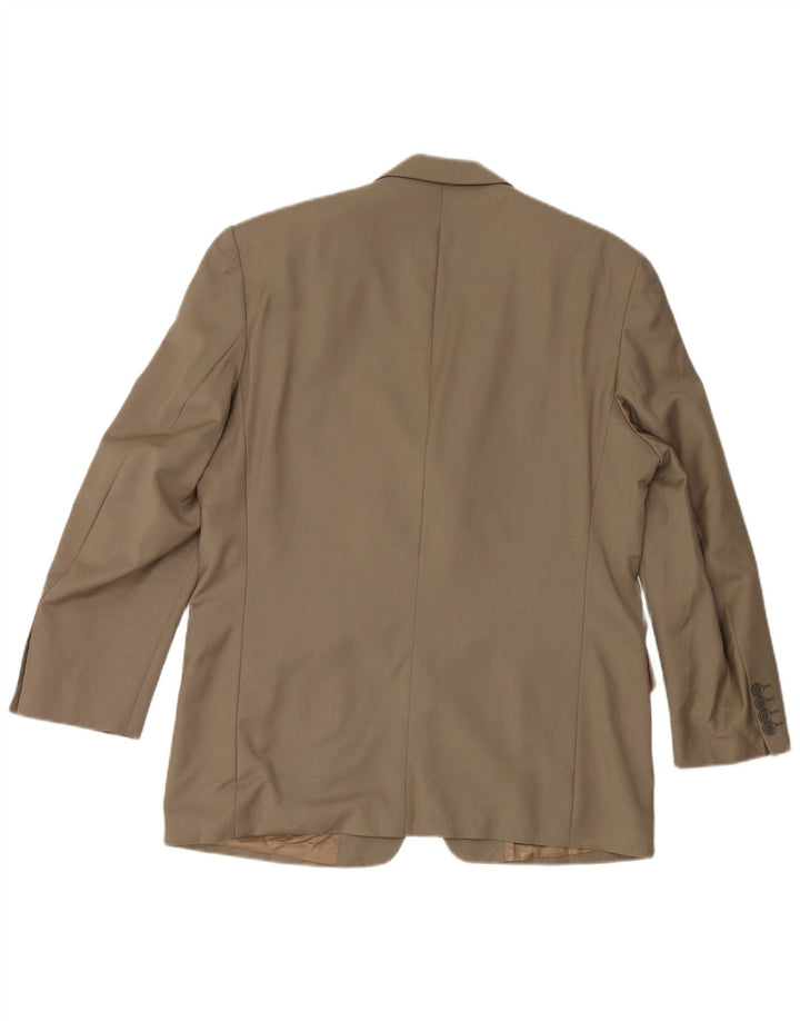 Jachetă blazer pentru bărbați Pierre Cardin cu 3 nasturi UK 40 mare bej