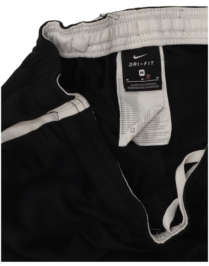 Pantaloni de trening Nike pentru bărbați, negru mediu, poliester bloc de culoare