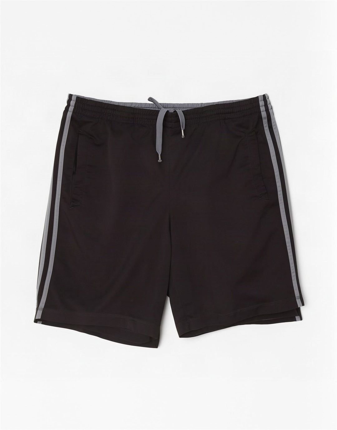 Pantaloni scurți sport pentru bărbați Adidas, mari, negru, poliester color bloc