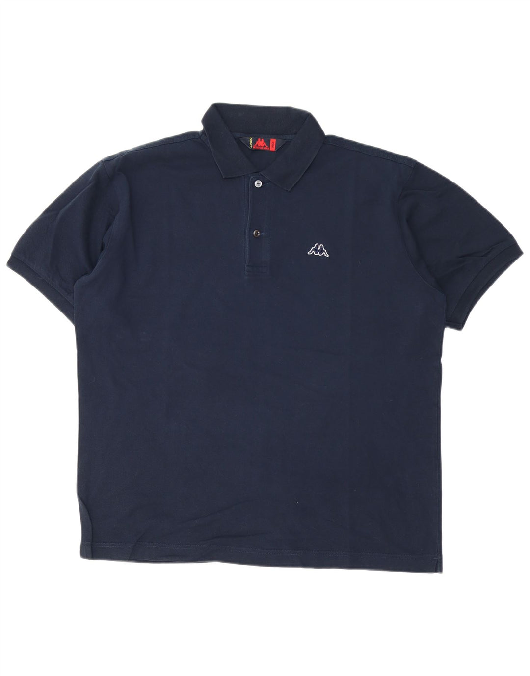 Cămașă polo pentru bărbați Kappa, mare, bleumarin, bumbac