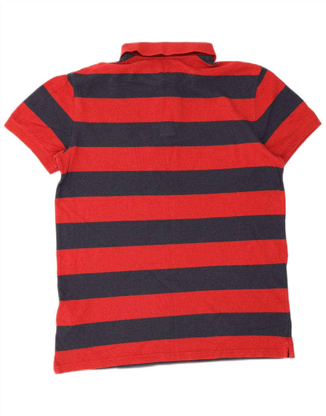 Tricou polo Timberland pentru bărbați, bumbac cu dungi roșii mari
