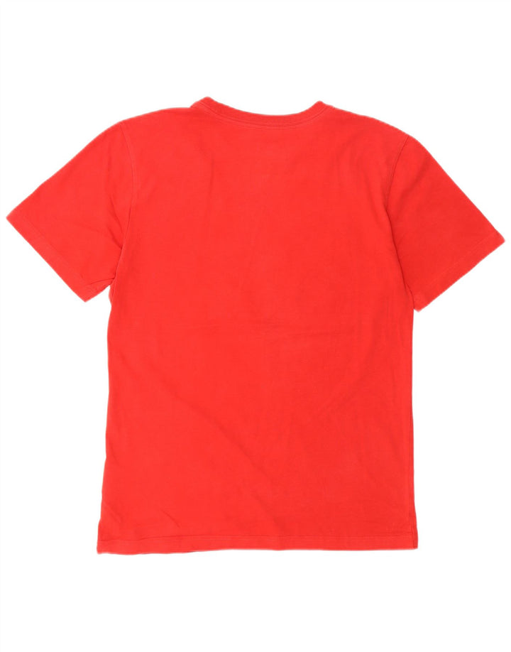 Tricou grafic pentru bărbați Nike Regular Fit Top mic, roșu, bumbac