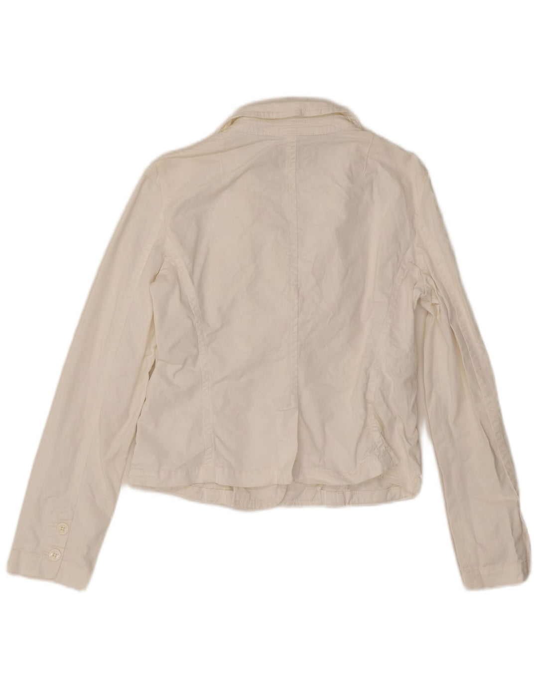 Jachetă Blazer pentru femei Armani cu 3 nasturi UK 16 Large White