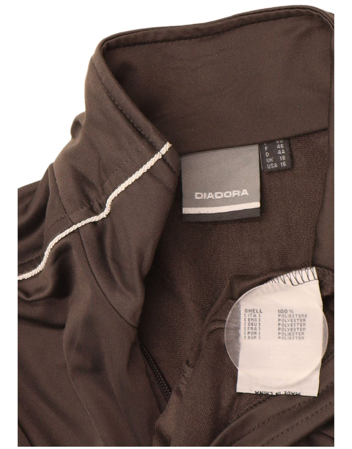Jachetă de trening pentru femei DIADORA UK 18 XL gri
