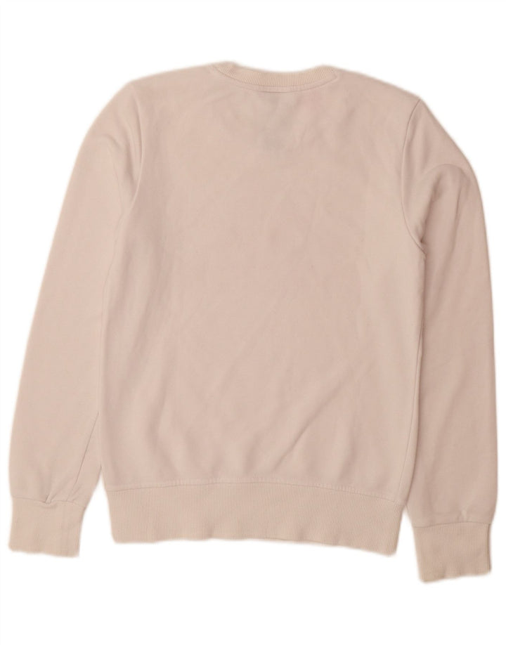 ADIDAS Fete Pulover Grafic Pulover 11-12 Ani Bumbac Alb