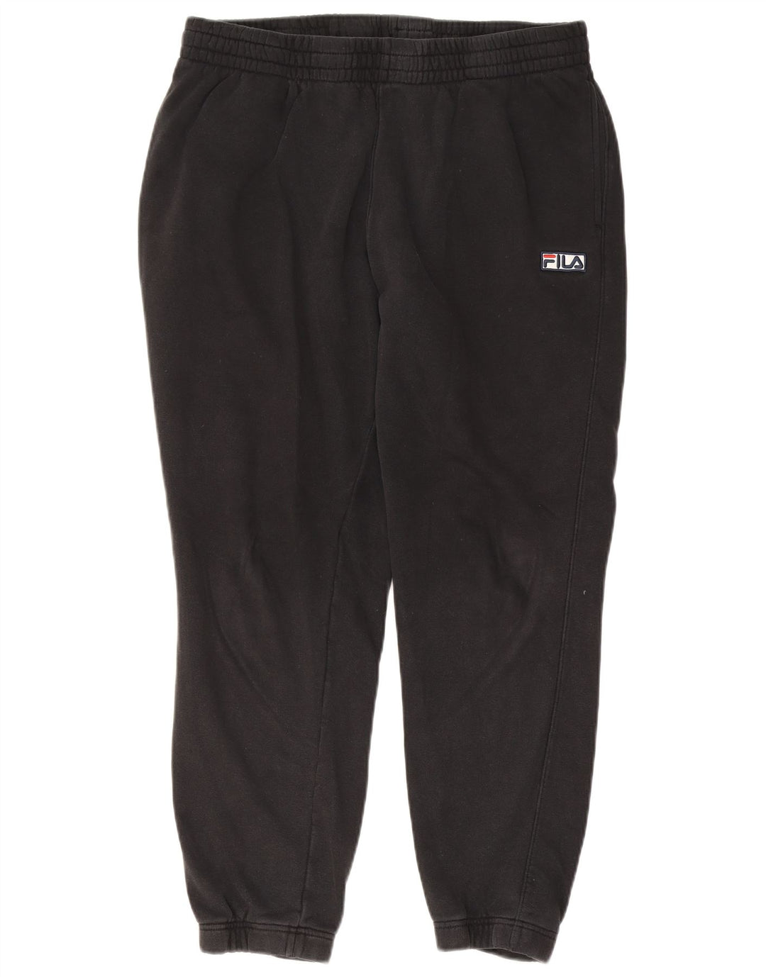 Pantaloni de trening Fila pentru bărbați Joggeri mari, negru, bumbac