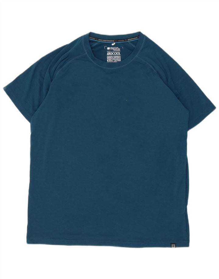 Tricou pentru bărbați Mountain Warehouse Top Small Blue Poliester