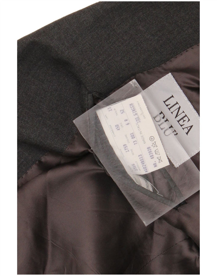 Jachetă Tasmanian pentru bărbați cu 2 nasturi IT 52 XL Lână gri