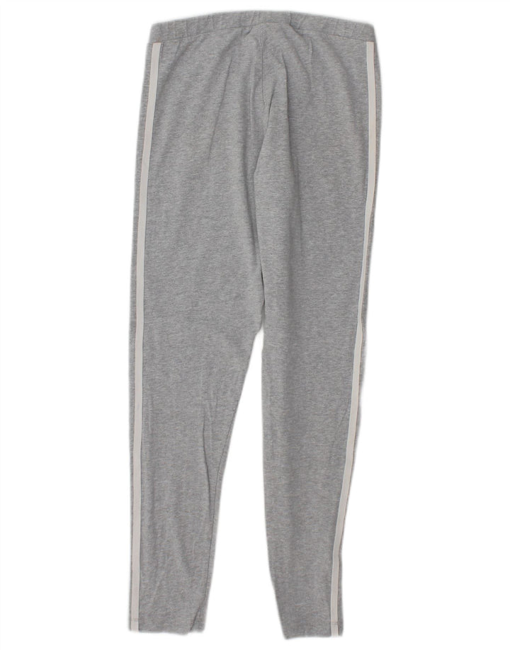 Leggings pentru femei Adidas UK 10, bumbac gri mic