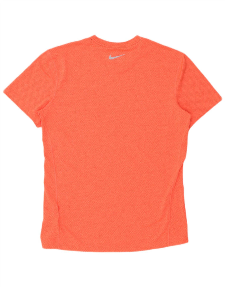 Tricou pentru bărbați Nike Dri Fit Top Poliester portocaliu mediu