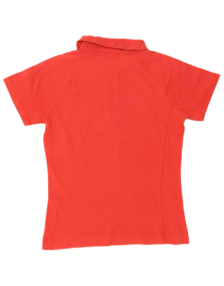 Tricou polo Sergio Tacchini pentru femei UK 12, bumbac roșu mediu