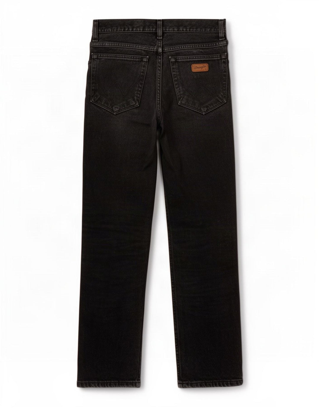 Blugi drepte pentru bărbați Wrangler Texas W31 L32 bumbac negru