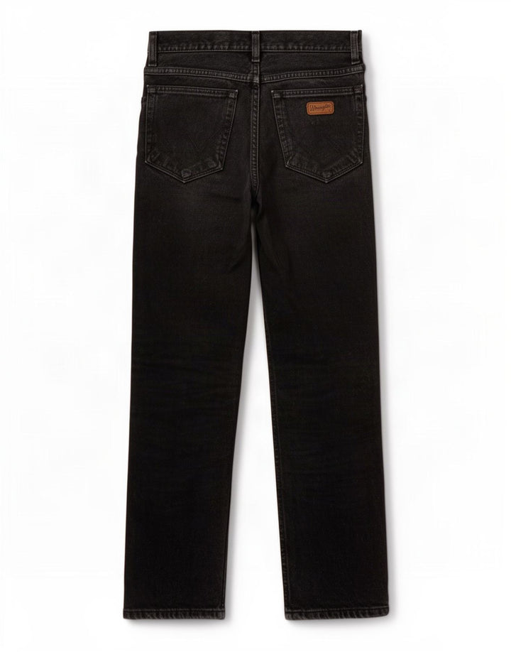 Blugi drepte pentru bărbați Wrangler Texas W31 L32 bumbac negru