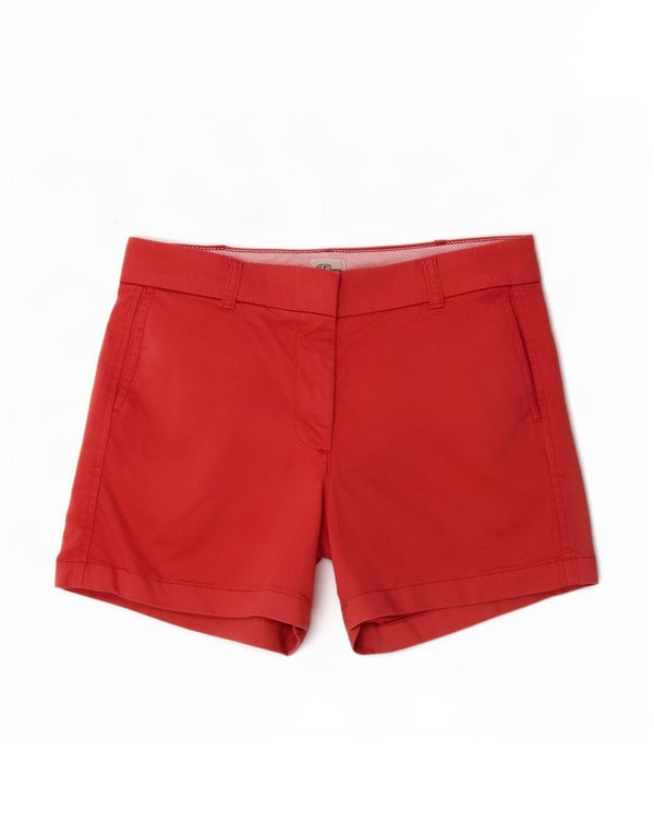 Pantaloni scurti chino pentru femei J. Crew US 8 Medium W32 Bumbac roșu