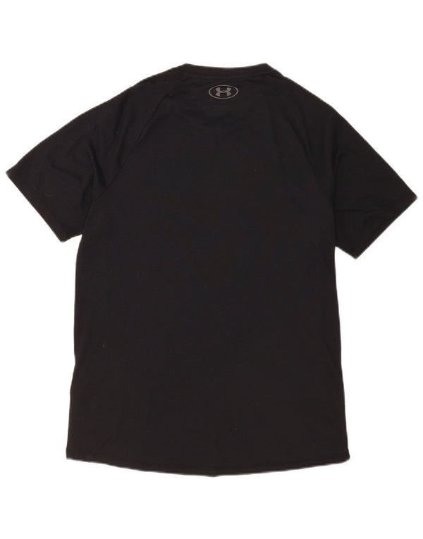 Tricou Under Armour pentru bărbați Heat Gear Top mic poliester negru