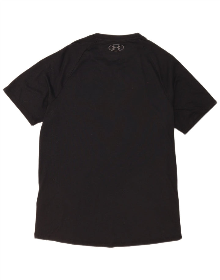 Tricou Under Armour pentru bărbați Heat Gear Top mic poliester negru