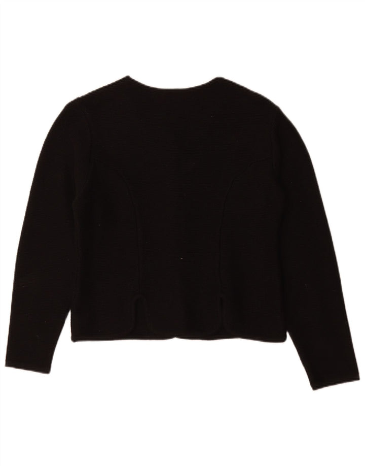 Country Line Pulover Cardigan Femei EU 36 Mic Negru Poliacrilic