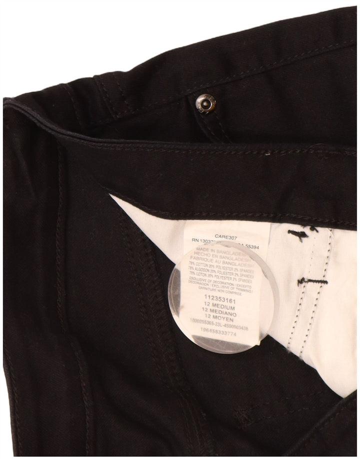 Pantaloni scurți din blugi pentru femei Lee US 12 Large W32 Bumbac negru