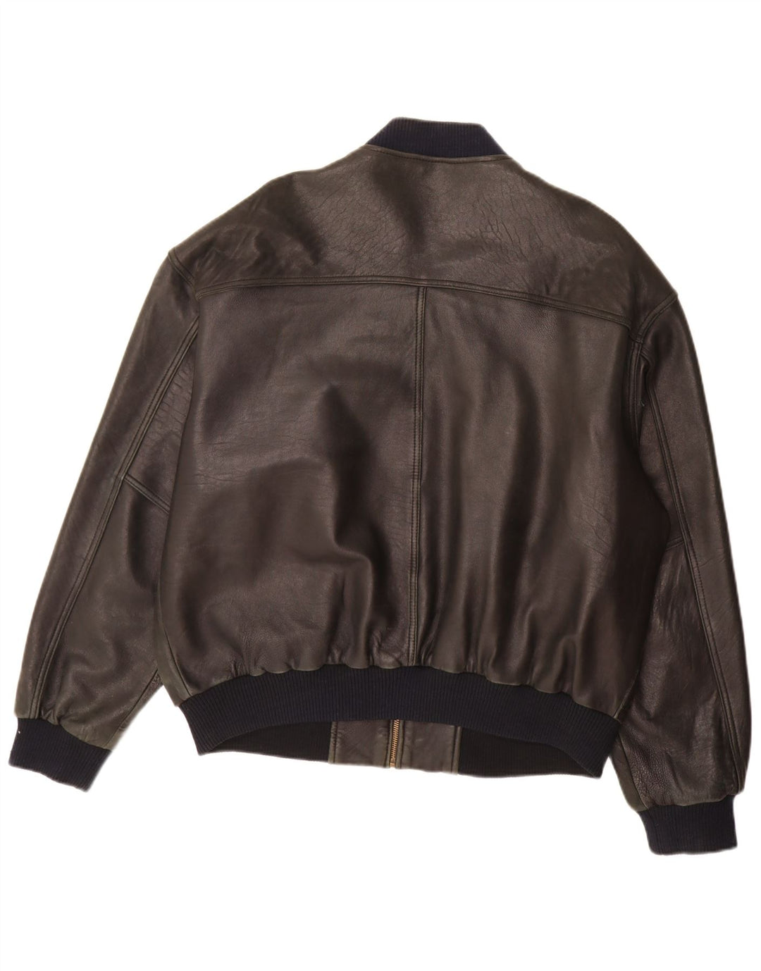 Jachetă de piele pentru bărbați Trapper IT 54 2XL neagră