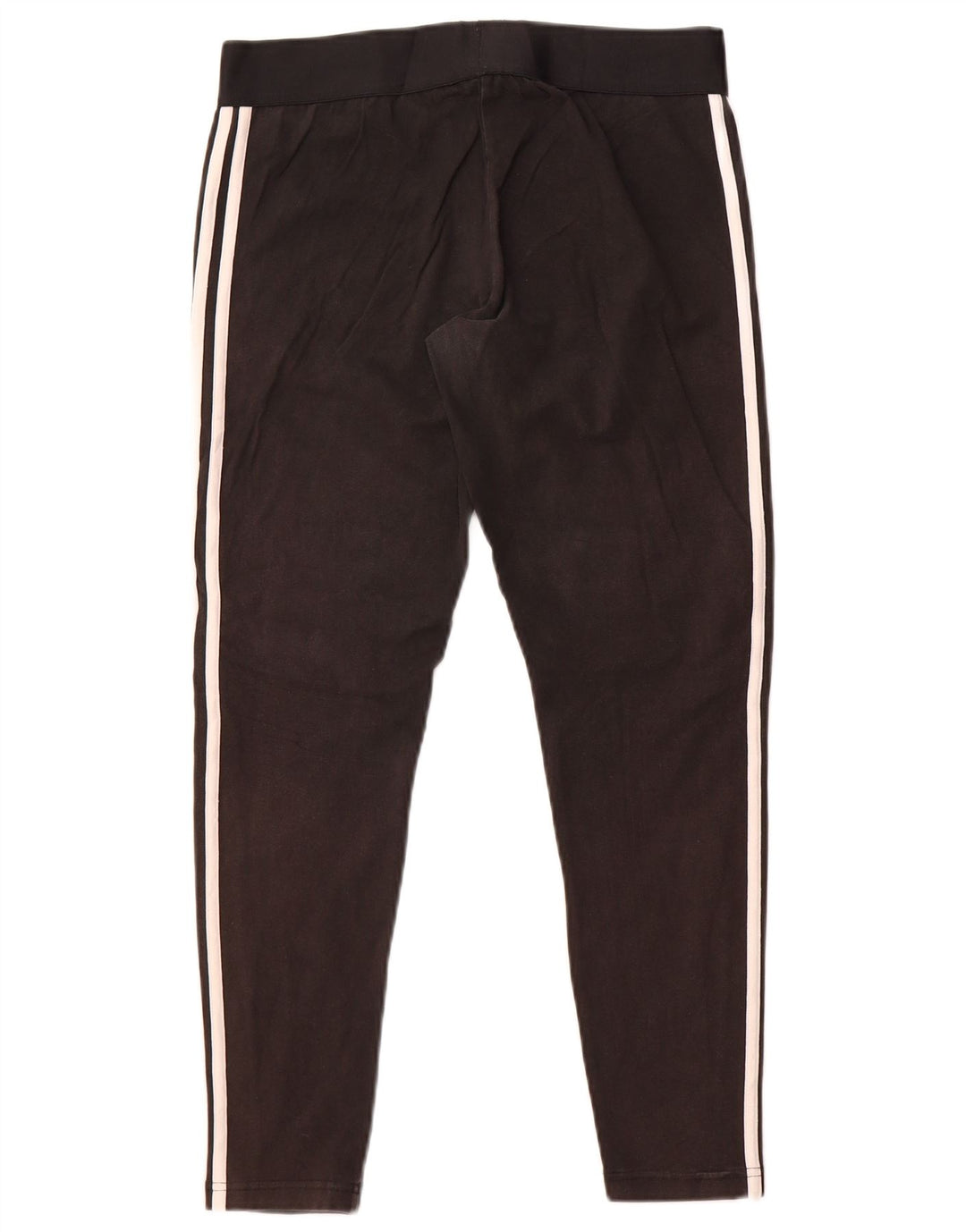 Leggings pentru femei Adidas UK 16/18, mare, negru, bumbac