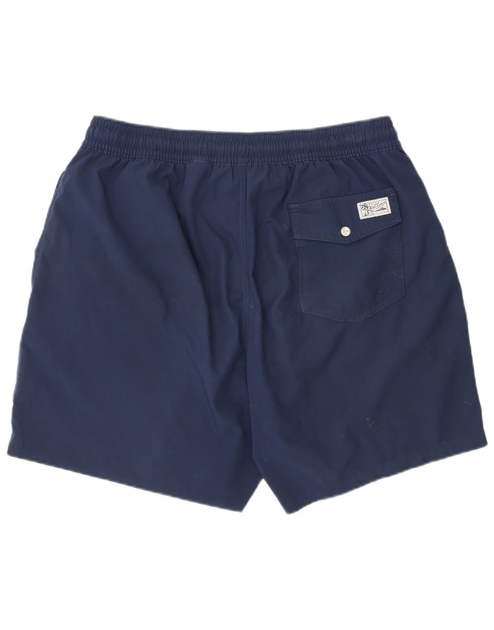 Pantaloni scurți de înot Polo Ralph Lauren pentru bărbați, XL, poliester bleumarin