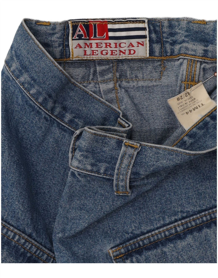 AMERICAN LEGEND Fusta de blugi pentru femei IT 42 Medium W28 Bumbac albastru