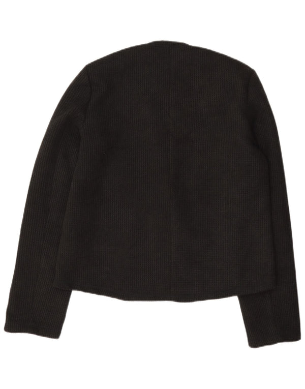Sacou blazer pentru femei Zara, cu 3 nasturi, UK 10 Mic Negru