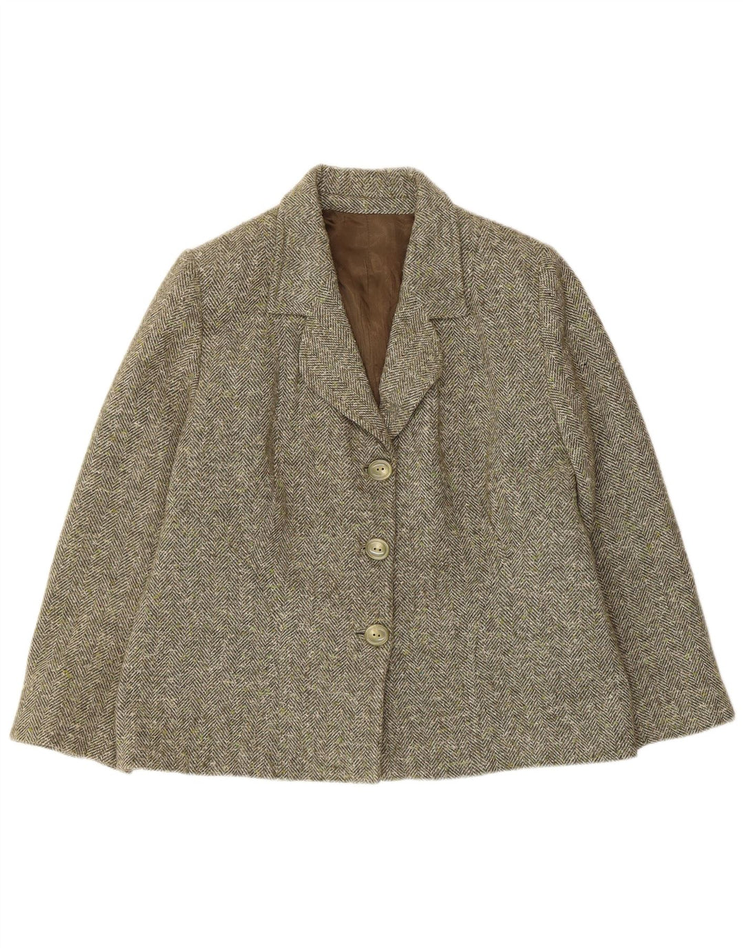 Jachetă Barbour pentru femei, cu 3 nasturi, UK 14, gri mediu, în oase