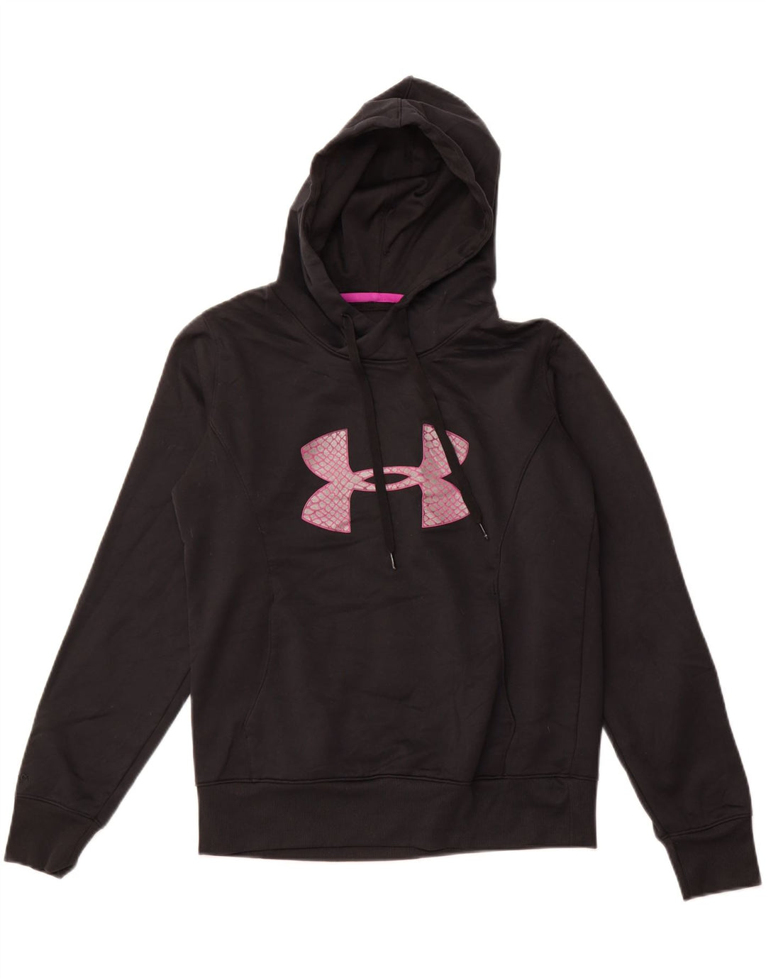 Pulover pentru femei Cold Gear Graphic Hoodie UNDER ARMOUR UK 14 Medium Black