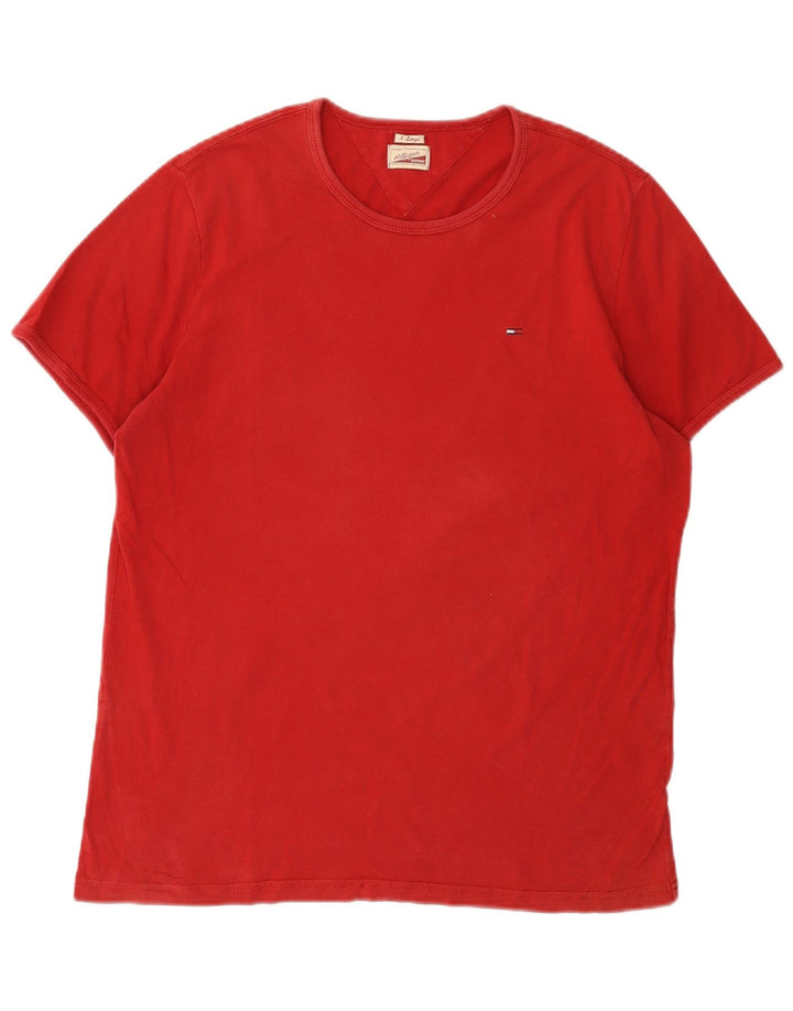 Tricou pentru bărbați Tommy Hilfiger Top XL Roșu