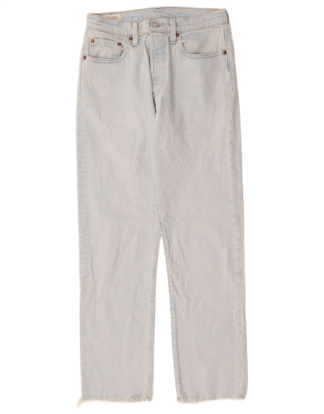 Blugi drepti 501 pentru femei Levi's W27 L28 Bumbac albastru