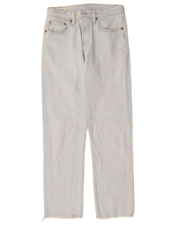 Blugi drepti 501 pentru femei Levi's W27 L28 Bumbac albastru