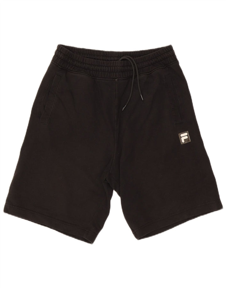 Pantaloni scurti sport Fila pentru bărbați, negru