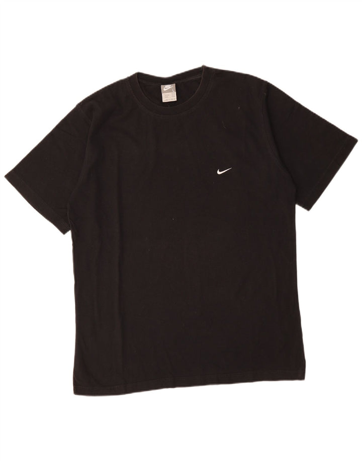 Tricou pentru bărbați NIKE Top UK 42/44, mare, negru, bumbac