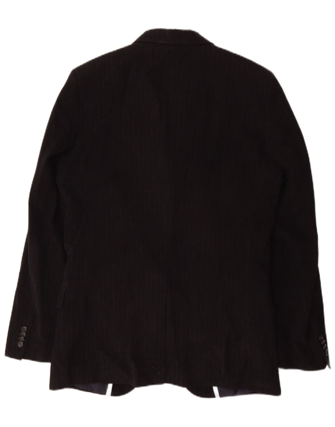 Blazer pentru bărbați HUGO BOSS, cu 2 nasturi, EU 50, bumbac mare negru cu dungi