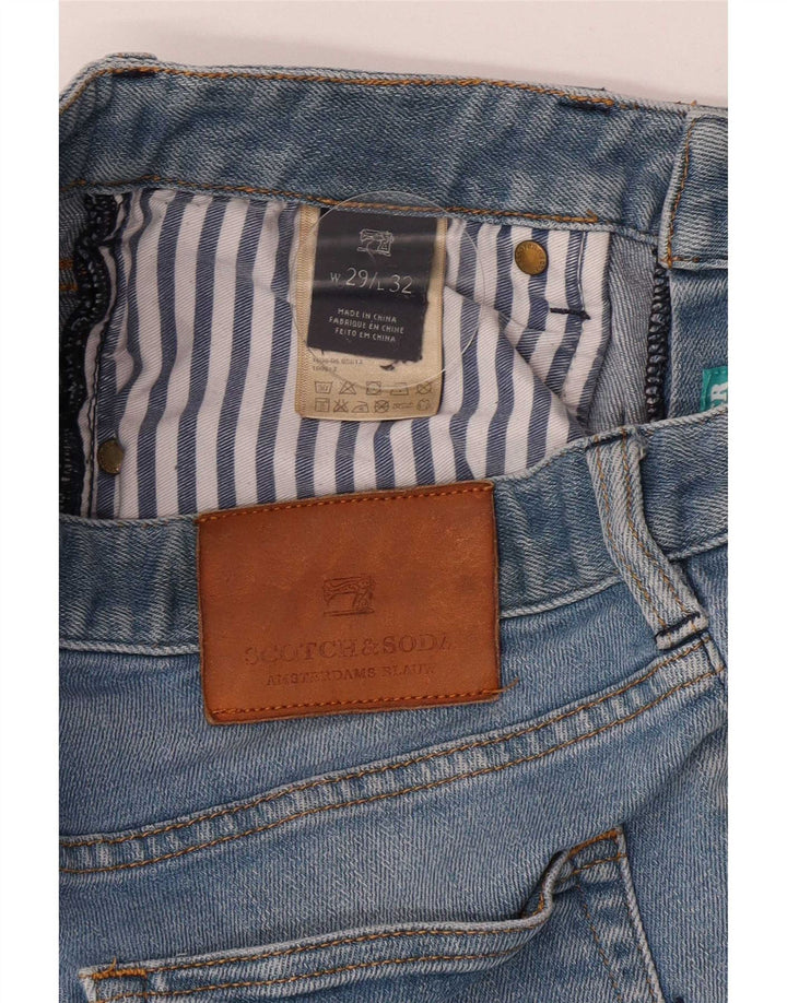 Scotch & Soda Blugi slim pentru femei W29 L32 Bumbac albastru