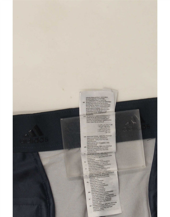 Pantaloni scurți chino pentru bărbați Adidas W36, mari, albastru, poliester cu pete